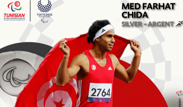 Jeux Paralympiques : Mohamed Farhat Chida offre &agrave; la Tunisie une 7&egrave;me m&eacute;daille