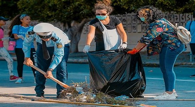 Clean-Up month : Collecte de 1185 kg de déchets légers