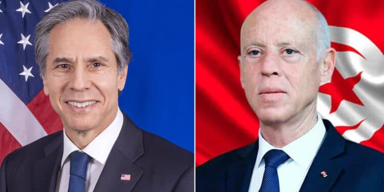 Tunisie : Kais Saied réaffirme au secrétaire d'Etat US "son respect de la légitimité"