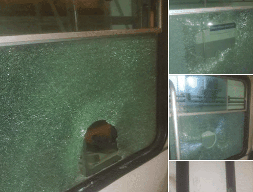 La TRANSTU d&eacute;nonce les actes de vandalisme visant ses m&eacute;tros