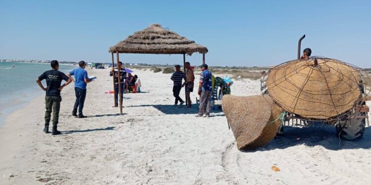 Campagnes contre les infractions au domaine public maritime à Bekalta et Djerba