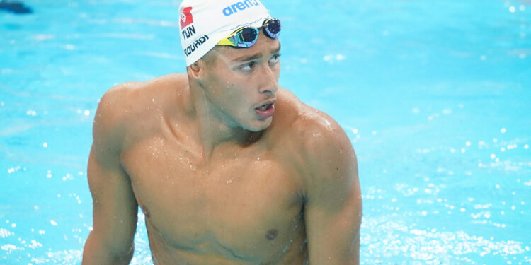 Mondiaux de natation : Ahmed Jaouadi renonce au 400m NL