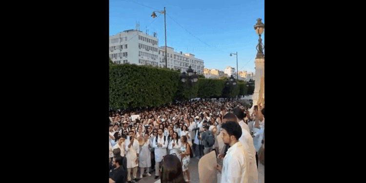 Les jeunes médecins dans la rue pour réclamer leurs droits