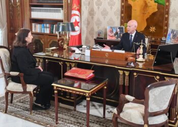 Saïed, président de la République, en réunion avec la cheffe du gouvernement Sarra Zaâfrani Zenzri