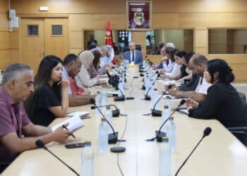 Le ministre du Commerce Samir Abid