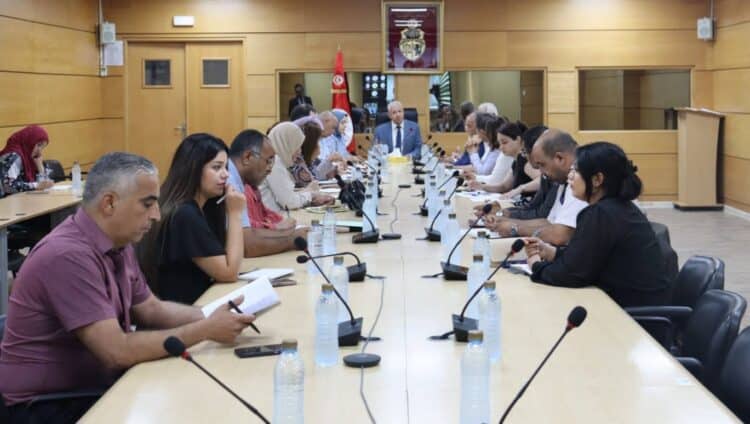 Le ministre du Commerce Samir Abid