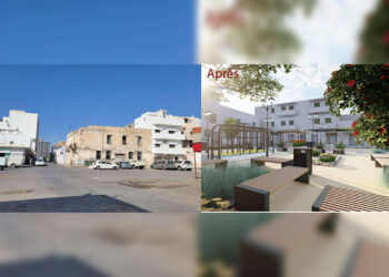 Sousse : Travaux d’aménagement de la place Garibaldi et de la rue Victor Hugo