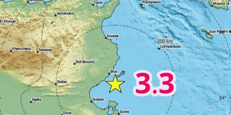 Tunisie : Deux secousses telluriques enregistrées à Gabes et Hammamet