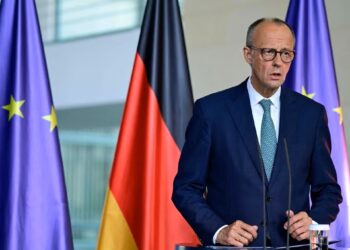 Le chancelier, Friedrich Merz