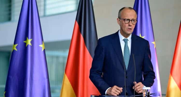 Le chancelier, Friedrich Merz