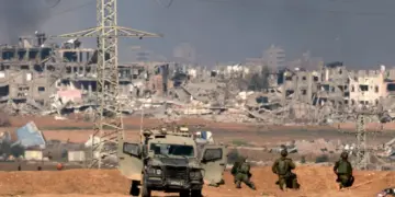 Israël et le nord de Gaza