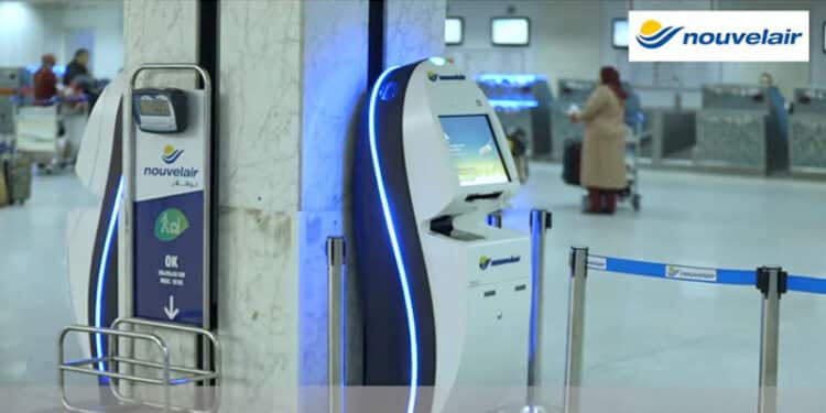 Bornes d’enregistrement : Nouvelair passe au self check-in