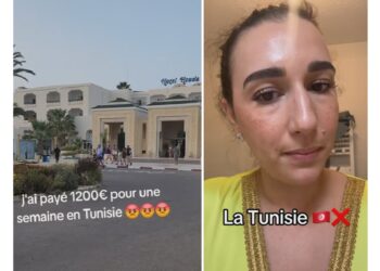 touriste francais , inflenceuse yasmin