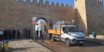 Sousse : Vaste campagne sécuritaire pour éradiquer les installations anarchiques à Bab Jebli