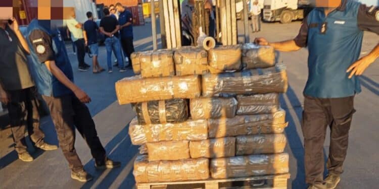 Port de Radès : La Douane met la main sur 572 kg de cannabis