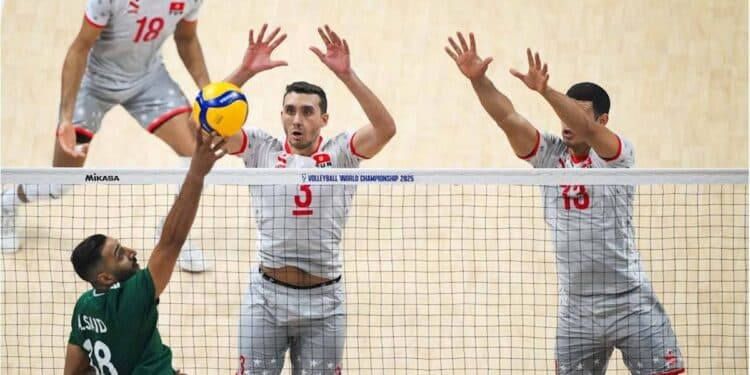 Mondial de volley : La Tunisie affronte la Tchéquie en huitièmes de finale