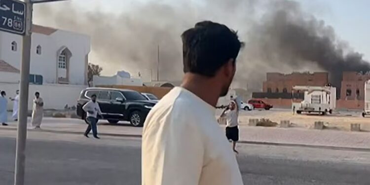 Bombardement Doha