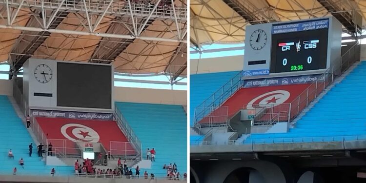 Snapshot - Radès : Au stade du temps arrêté
