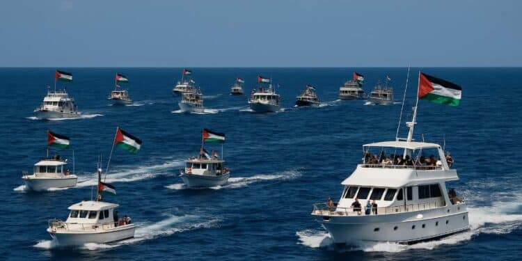 Sidi Bou Saïd : La Flottille Soumoud déterminée à briser le blocus de Gaza