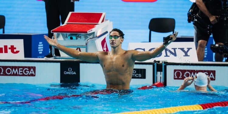 Natation - NCAA : Ahmed Jaouadi survole la compétition et bat trois records personnels