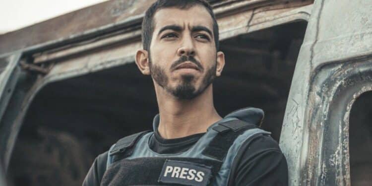 Journaliste palestinien