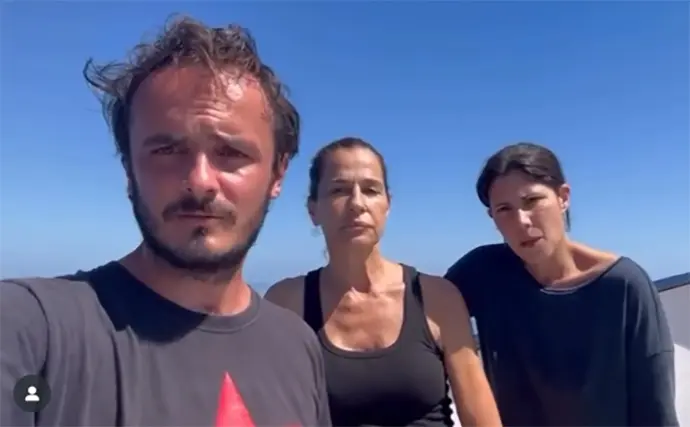 Mariana Mortágua, Sofia Patricio et Miguel Duarte