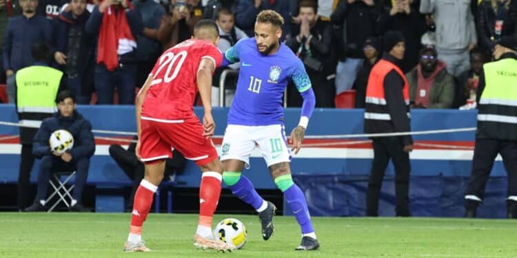 Tunisie - Brésil : Les Aigles de Carthage retrouveront la Seleção le 18 novembre à Lille