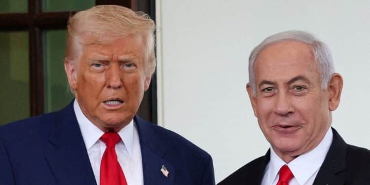 Donald Trump et Benyamin Netanyahu