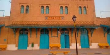 Tozeur : Effondrement partiel du hall de la gare lors du passage du Train Rose, trois blessées