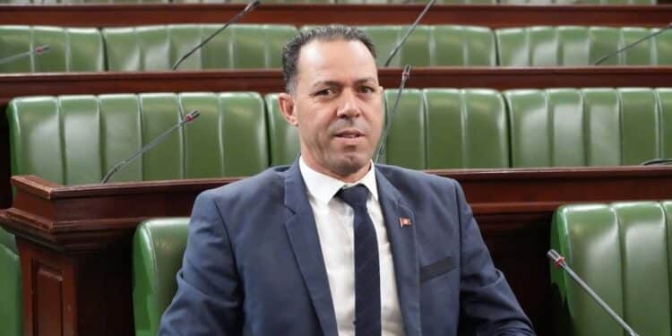 Le député Ali Zaghdoud, du bloc “Pour que le peuple triomphe”