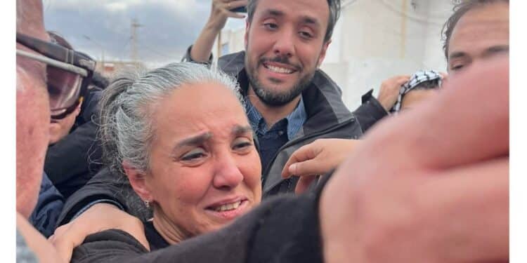 Sonia Dahmani a quitté la prison de la Manouba