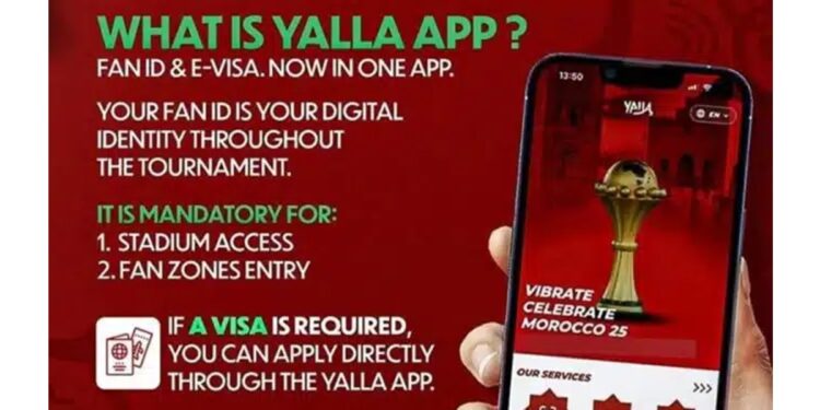 CAN 2025 : Les visas électroniques pour le Maroc gratuits via l’application Yalla