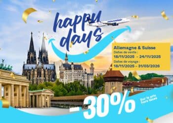 Happy Days chez Nouvelair : 30% de remise pour voyager vers l’Allemagne et la Suisse