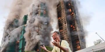 Drame à Hongkong : Un incendie ravage un complexe résidentiel, au moins 36 morts et 279 disparus