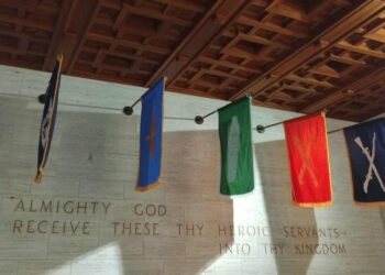 Carthage : Dans la chapelle du Mémorial américain de la Deuxième guerre mondiale