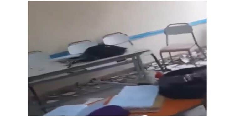 Fernana : La peur au lycée Ibn Khaldoun après l’effondrement d’un plafond en pleine classe
