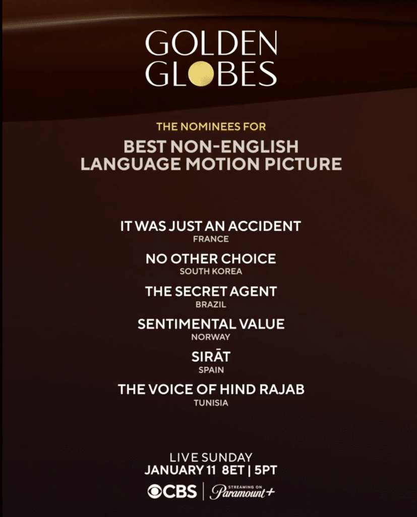 Golden Globes 2026
La voix de Hind Rajab