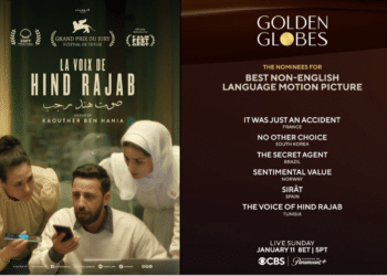 Golden Globes 2026 La voix de Hind Rajab