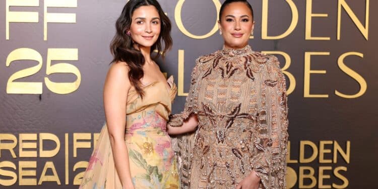 Golden Globes Alia Bhatt et Hend Sabry