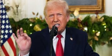 Immigration, paix revendiquée, pétrole convoité : les lignes de force du discours de Trump