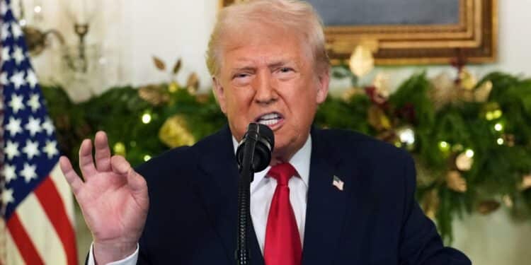 Immigration, paix revendiquée, pétrole convoité : les lignes de force du discours de Trump