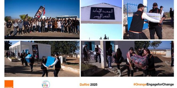 Solidarité éducative au Kef : La Fondation Orange Tunisie renouvelle l’action "Daffini" à Nebeur