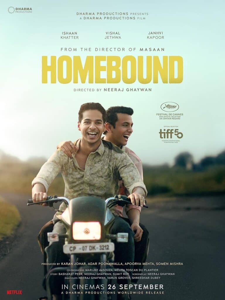 Films 2025 Cinéma
Homeboud 
Une jeunesse indienne
