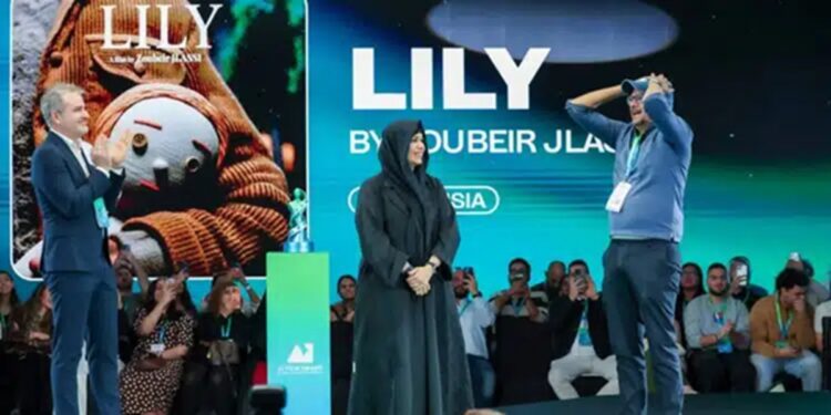 1 Billion Followers Summit organisé à Dubaï, grâce à son film intitulé Lily.