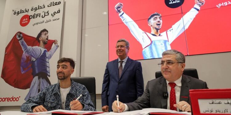 Ooredoo Tunisie et Mohamed Khalil Jendoubi : l’alliance d’un partenaire et d’un champion du monde