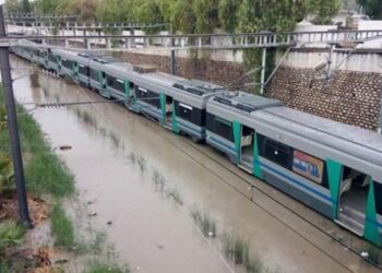 Intempéries : Trafic ferroviaire perturbé sur plusieurs lignes en Tunisie