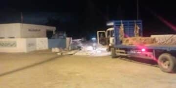 Kairouan : Un camion percute le mur d’une école et provoque d’importants dégâts