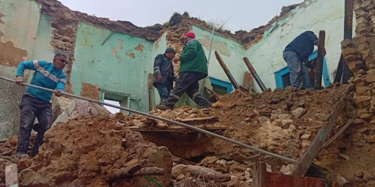 Bab Souika fragilisé par les intempéries : Cinq bâtiments s’effondrent sans faire de victimes