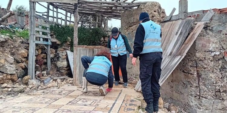 Bizerte : Des mosaïques mises au jour, mobilisation scientifique de l’INP