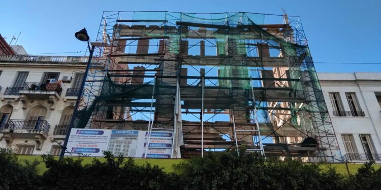 Snapshot - Tunis : Du Capitole, il ne reste plus que des fragments de façade